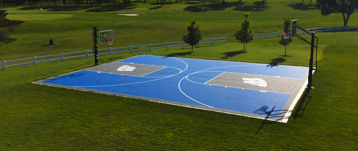 Enclosed Outdoor Basketball Court Design & Construction