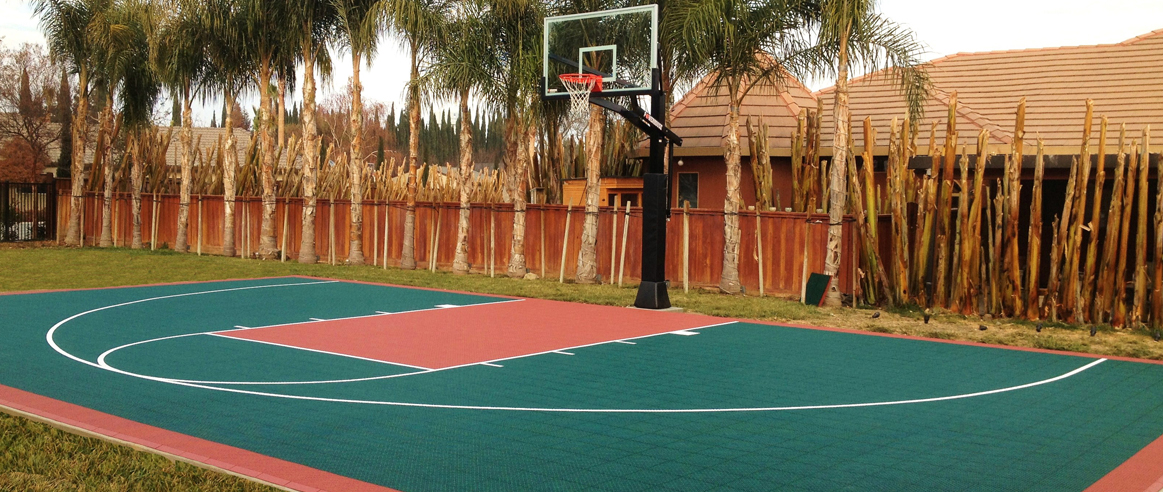 Basketball Court For Backyard : How Much Does A Basketball Court Cost