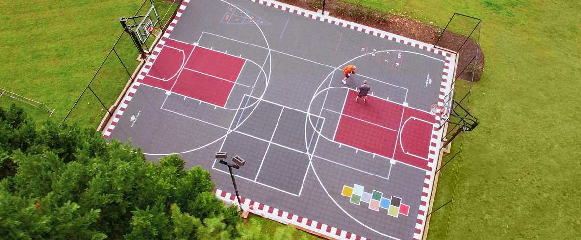 VersaCourt Basketball Tennis Multi Sport Game Courts