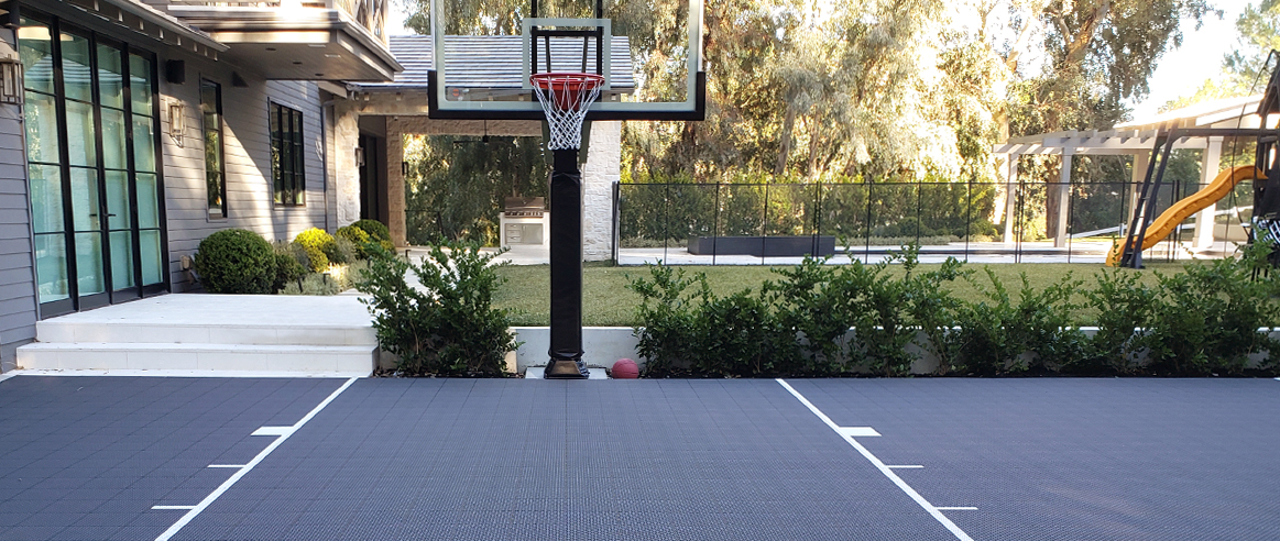 VersaCourt  Do It Yourself Small Basketball Court Kits