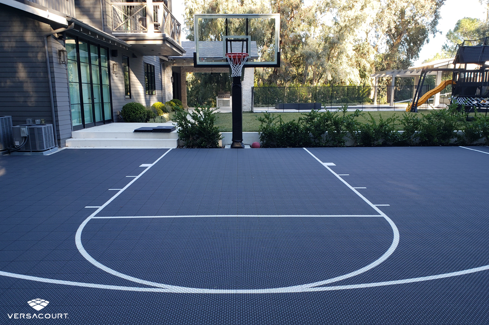 VersaCourt  Easy-to-Install DIY Basketball Court Kits