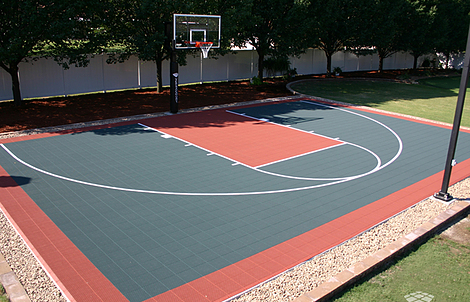 VersaCourt | Half Court Basketball Court Kits