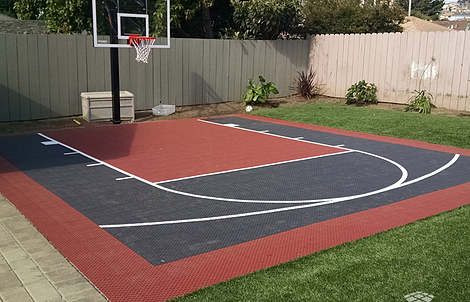 VersaCourt | Do It Yourself Small Basketball Court Kits