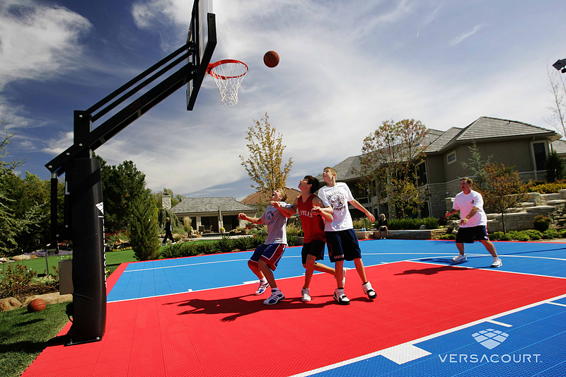 VersaCourt  Indoor, Outdoor & Backyard Basketball Courts
